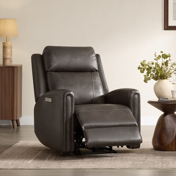 ReNest Chocolate Power Recliner Wall Hugger, Chocolate