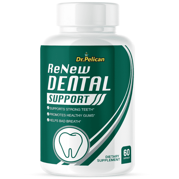 ReNew Dental Support- Gum & Tooth Health/ Fresh Breath- 60 Capsules