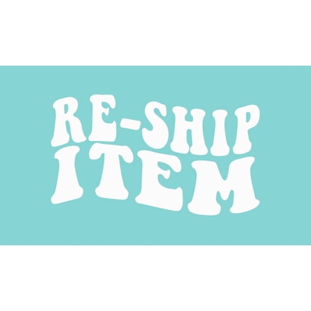 ReShip Item Additional Shipping Fee Item Returned to Sender