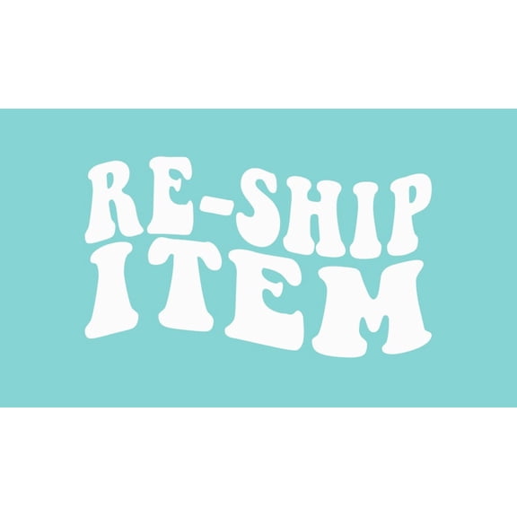 ReShip Item Additional Shipping Fee Item Returned to Sender