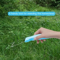 ReTeiv Artifact Uprooting Weeding Tool, 9.9 Inch Black Long Handle Weed Puller Tool,Seniors Best Garden Tools for Vegetable Gardening & Weeding