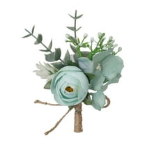 ReTeiv Artificial Flowers for Decoration Wrist Corsage Bracelet, Corsage And Corsage Prom Rose Corsage Wristband For Wedding Anniversary Prom Party