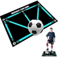 thumbnail image 1 of ReTeiv Football Footstep Training Mat,Soccer Training Mat,Agility Footstep Training Mat,Soccer Train for All Levels,Non-Slip Silent Equipment for All Ages to Improve Speed,Strength and Coordination, 1 of 7