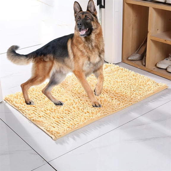 ReTeiv Home Decorations Cleany Dog Mat, Ultra Absorbent Dirt Trapper Mat, Dog Rug, Clean Mat, Super Absorbent Floor Mat For Mudy 80*120cm
