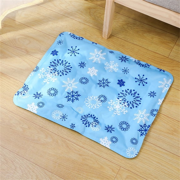 ReTeiv Pet Supplies Pet Mat, Self-Cooling Pet Mat, Gel Wipe Clean, Cool Mat For , 40 X 50 Cm