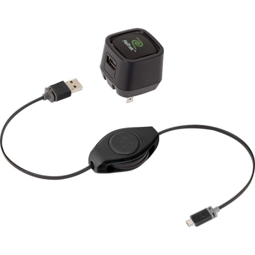 Usb Retractor ReTrak ETPRU6M Universal USB Extension Retractable Cord - Walmart.com