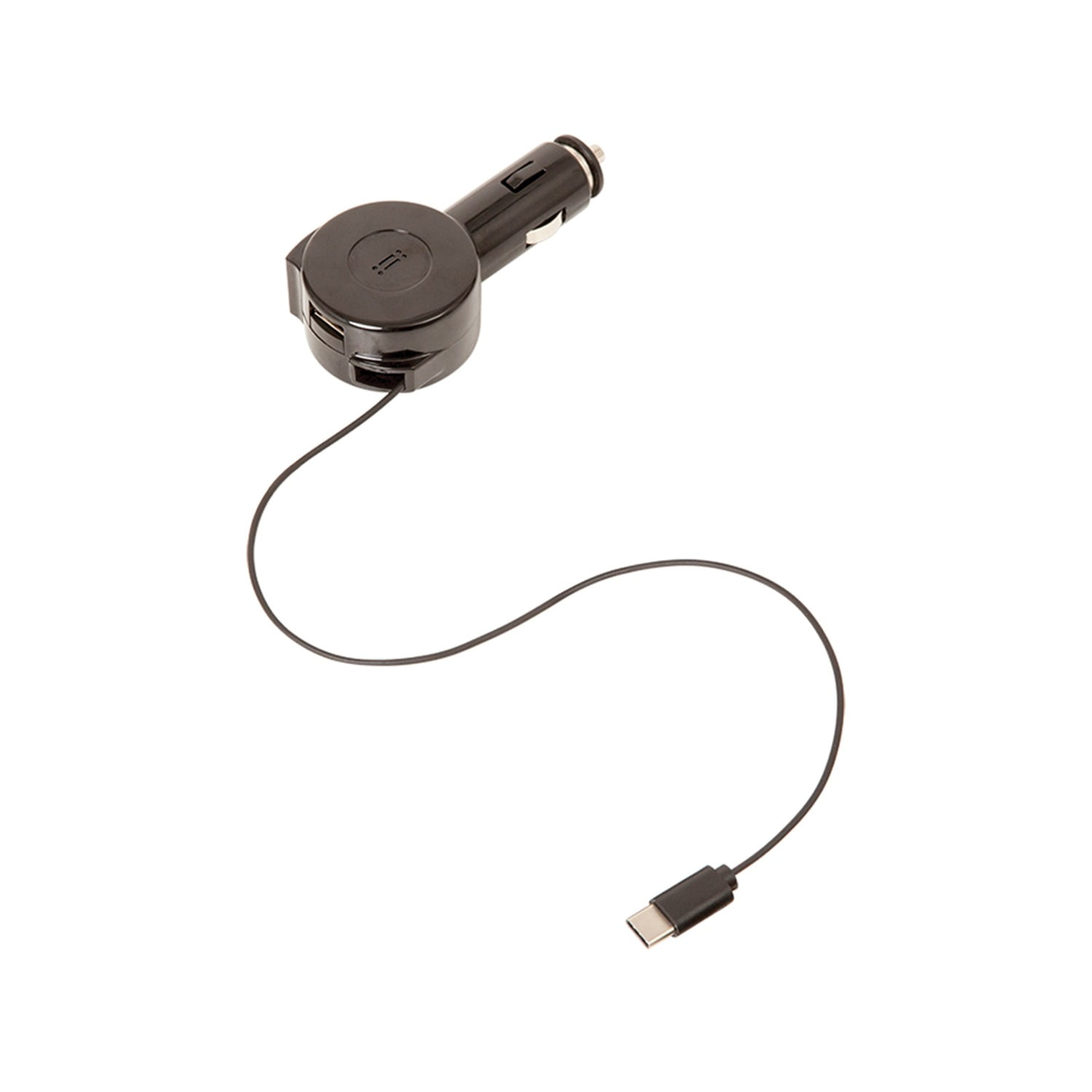 ReTrak ETPRUCCAR Retractable USB-C Car Charger