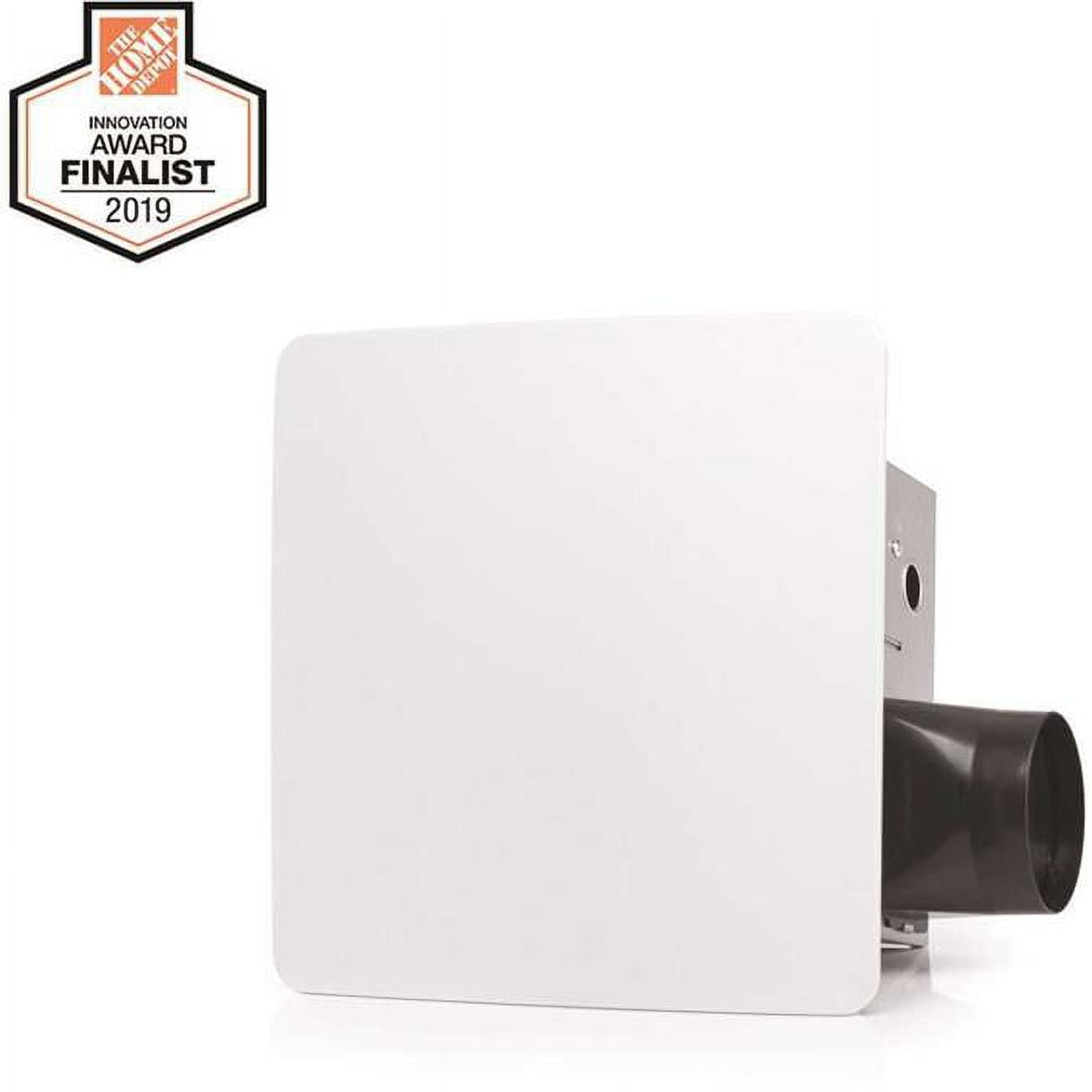 ReVent White Metal 110 CFM Bathroom Exhaust Fan with Humidity Sensor