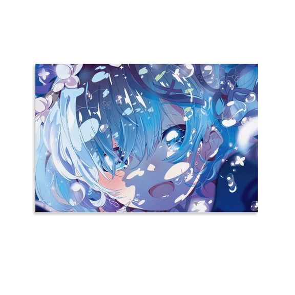 ReZero -Starting Life in Another World Art Poster Canvas Painting Decor Wall Print Photo Gifts Home Modern Decorative Posters 16x24inch(40x60cm)