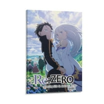 ReZero -Starting Life in Another World Poster Decorative Painting Canvas Wall Art Living Room Posters Bedroom Painting 12x18inch(30x45cm)