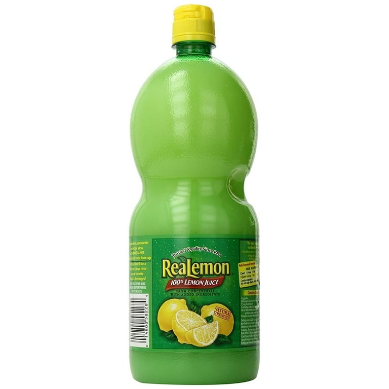 ReaLemon 100 Lemon Juice 2 48 oz. Bottles