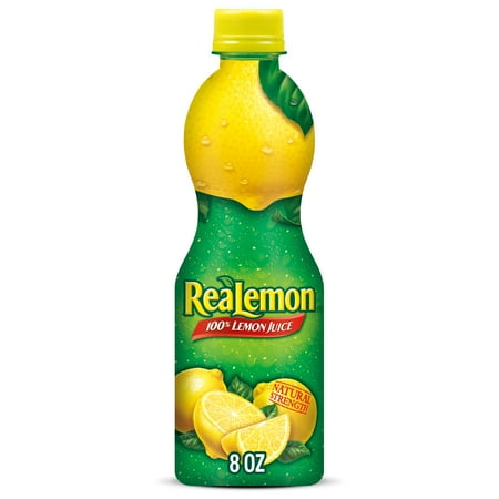 ReaLemon 100% Lemon Juice, 8 oz Bottle