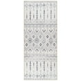 thumbnail image 1 of ReaLife Machine Washable Rug - Stain Resistant, Non-Shed - Eco-Friendly, Non-Slip, Family & Pet Friendly - Made from Premium Recycled Fibers - Moroccan - Ivory - 2'6" x 6', 1 of 7
