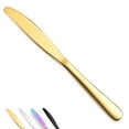 thumbnail image 1 of ReaNea Gold Dinner Knives Set Of 8 Stainless Steel Butter Table Knife, 1 of 10