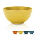 thumbnail image 1 of ReaNea Gold Yellow Cereal Bowls 4 Pieces, Unbreakable And Reusable Light Weight Bowl For Rice Noodle Soup Snack Salad Fruit BPA Free, 1 of 9