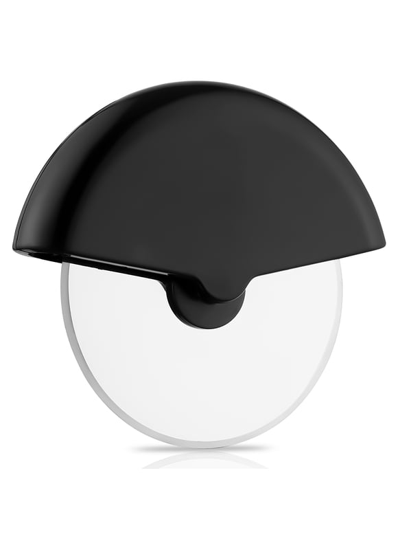 ReaNea Pizza Cutter Wheel 2Packs Stainless Steel Pizza Cutter with Protective Blade Black Guard