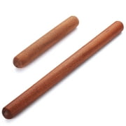 ReaNea Wood French Rolling Pin, Wooden Dough Roller for Baking, Non-stick(7.9 Inches+15.75 Inches)