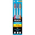 thumbnail image 1 of Reach Advanced Design Medium Toothbrush, 3 count, 1 of 2