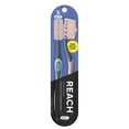 thumbnail image 1 of Reach Essentials Manual Toothbrush with Cap, Soft, 2 Count, 1 of 6