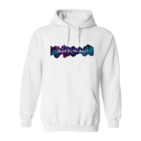 Reach For The Stars Design Hoodie Women -Image by Shutterstock, Female XX-Large