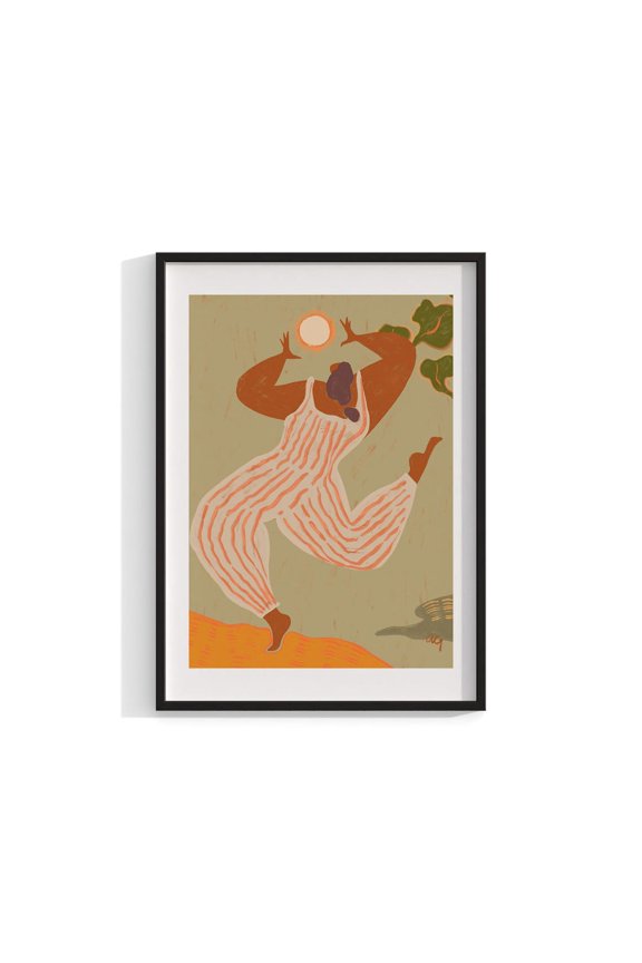 Reach For The Sun Art Wall Art Modern Print Inspirational Home Decor, Unframed Paper Print