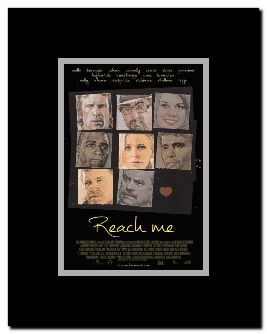Reach Me Framed Movie Poster
