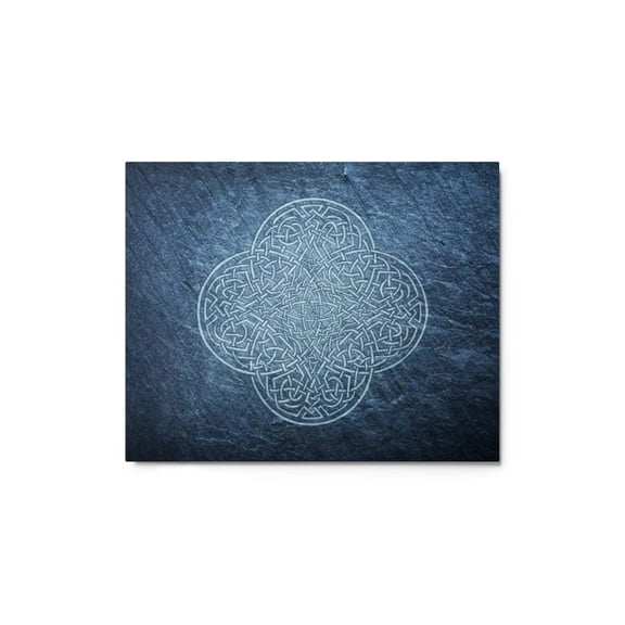 Reach Of The Spirit - Blue Slate - Metal Print