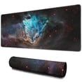 thumbnail image 1 of Reach for the Stars with our Large Mouse Pad - Non-Slip Rubber Base, Dazzling Galaxy Design, Stitched Edges. Perfect as a Keyboard Mat and Desk Pad - 31.5x11.8in., 1 of 7