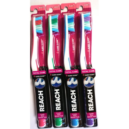 Reach Total Care Toothbrush 4 pack