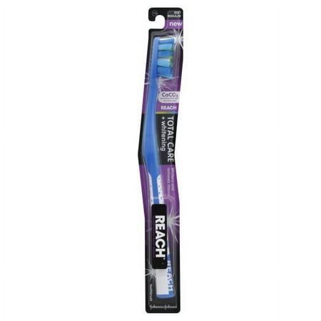 Reach Total Care + Whitening Soft Toothbrush, (Color will Vary) 1ct