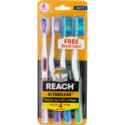 Reach Ultra Clean Soft Toothbrushes, 4 Pack