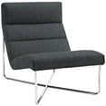 thumbnail image 1 of Modway Reach Fabric Accent Chair in Gray, 1 of 3