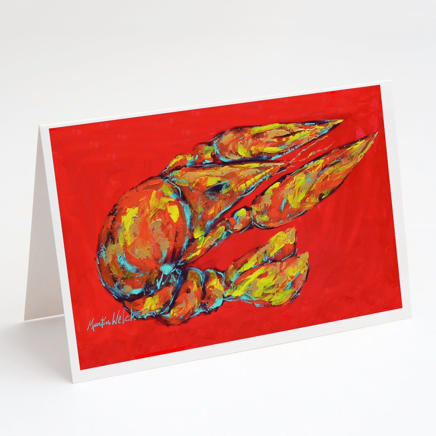 Reach for the Claws Greeting Cards Pack of 8 7 in x 5 in
