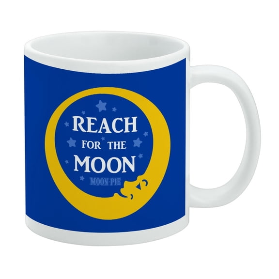 Reach for the Moon White Mug