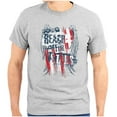thumbnail image 1 of Reach for the Stars American Pride Plus Size Crewneck Graphic Tee Shirt Brisco Brands 2X, 1 of 6