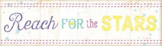 Reach for the Stars Canvas Art - Jennifer Pugh (8 x 24)