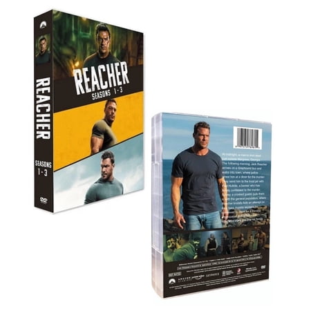 Reacher | Complete DVD Collection | Seasons 1–3 | 8 Discs