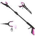 thumbnail image 1 of Reacher Grabber Pickup Tool with Light, 32" Upgaded Long Grabber Tools with 90°Rotating Jaw, Portable Trash Picker Stick Claw (Purple), 1 of 7