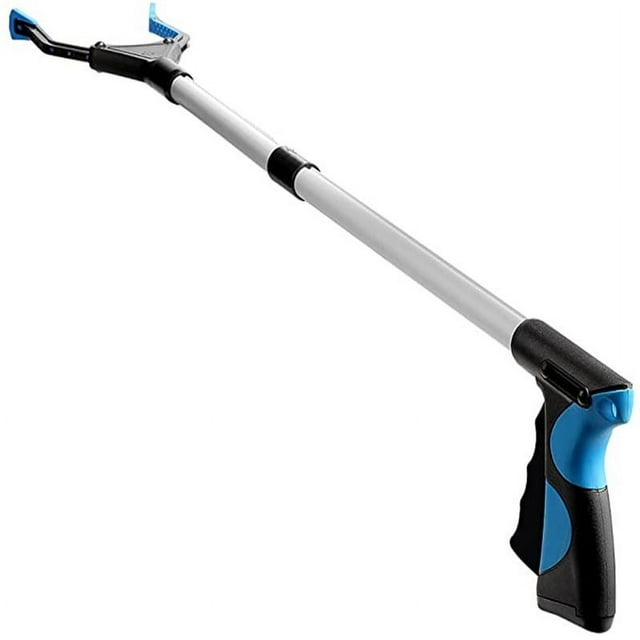 "32"" Lightweight Reacher Grabber Tool, Foldable Aluminum Arm, Handheld