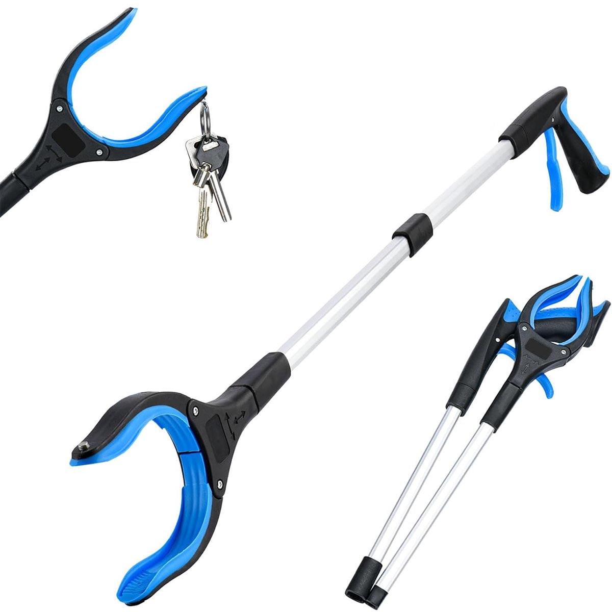 Grabber Reacher Tool - Newest Version Long 32 Inch Foldable Pick Up ...