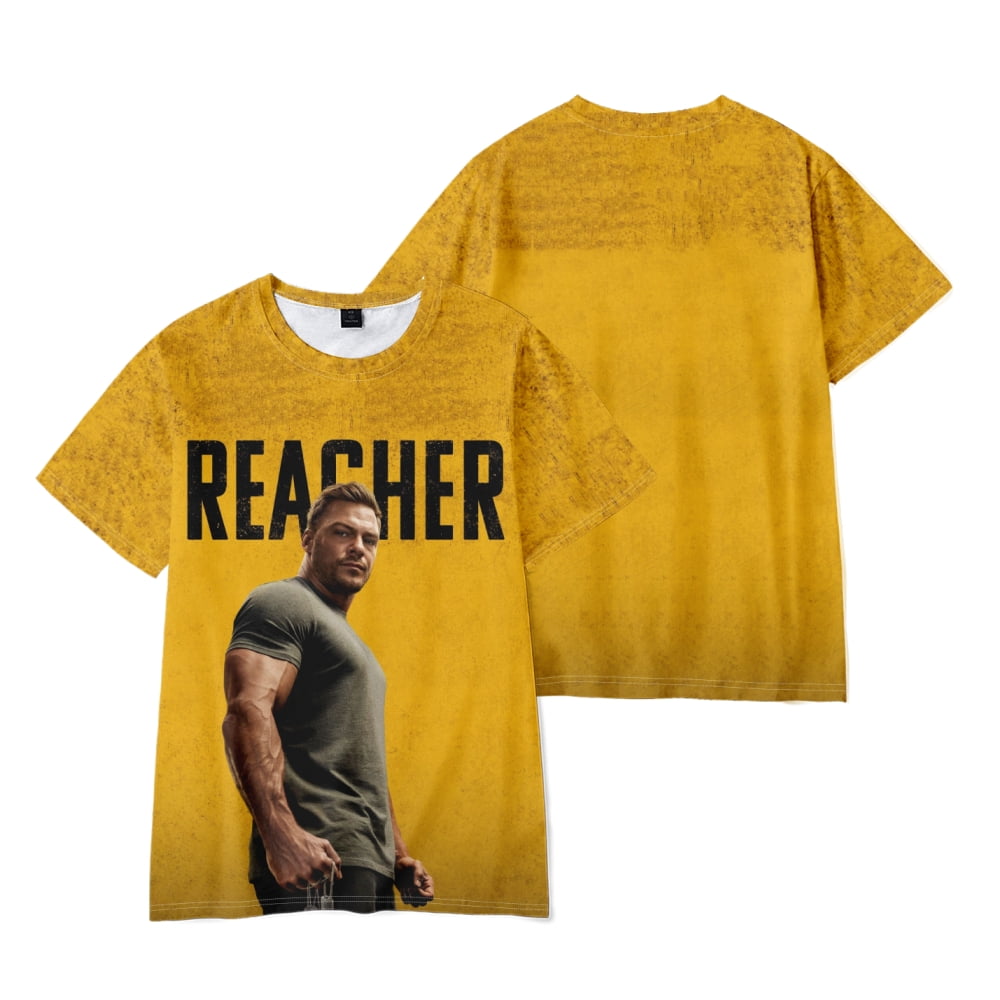 Reacher season 2 Shirt 2024 New Popular TV Series Funny Tshirts Unisex ...