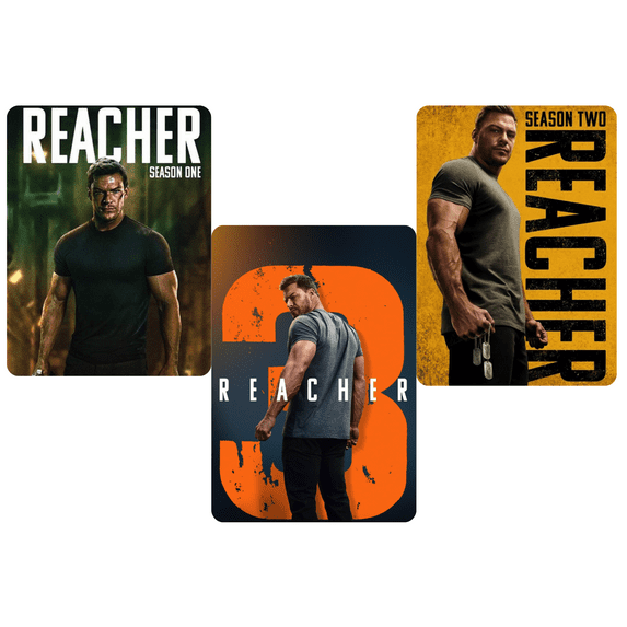 Reacher the Complete Series Season 1-3 (DVD)