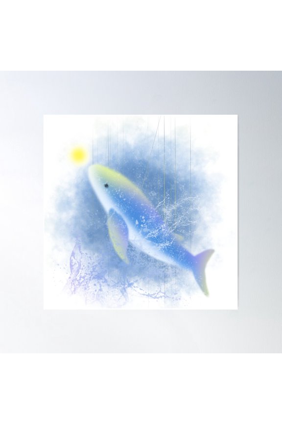 Reaching The Sun Poster Wall Art, Modern Wall Decor For Living Room Bedroom, 17x17 UNFRAMED
