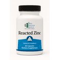 thumbnail image 1 of Reacted Zinc (60 capsules) by Ortho Molecular Products 60ct, 1 of 3