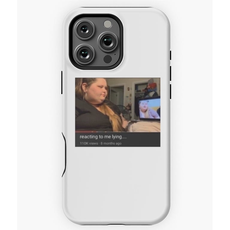 Reacting to Me Lying Funny Meme Phone Case for iPhone 16 15 14 13 12 11 Pro Max Reacting to Me Lying Funny Meme Phone Case for iPhone 16 15 14 13 12 11 Pro Max