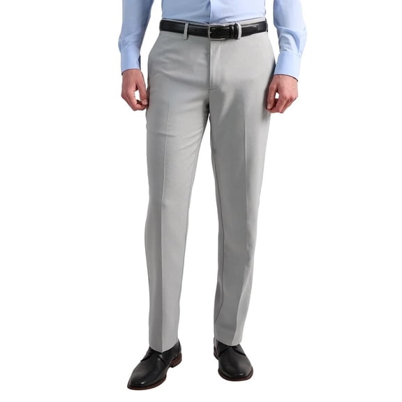 Reaction Kenneth Cole Men's Performance Dress Pant, Gray, 30x32