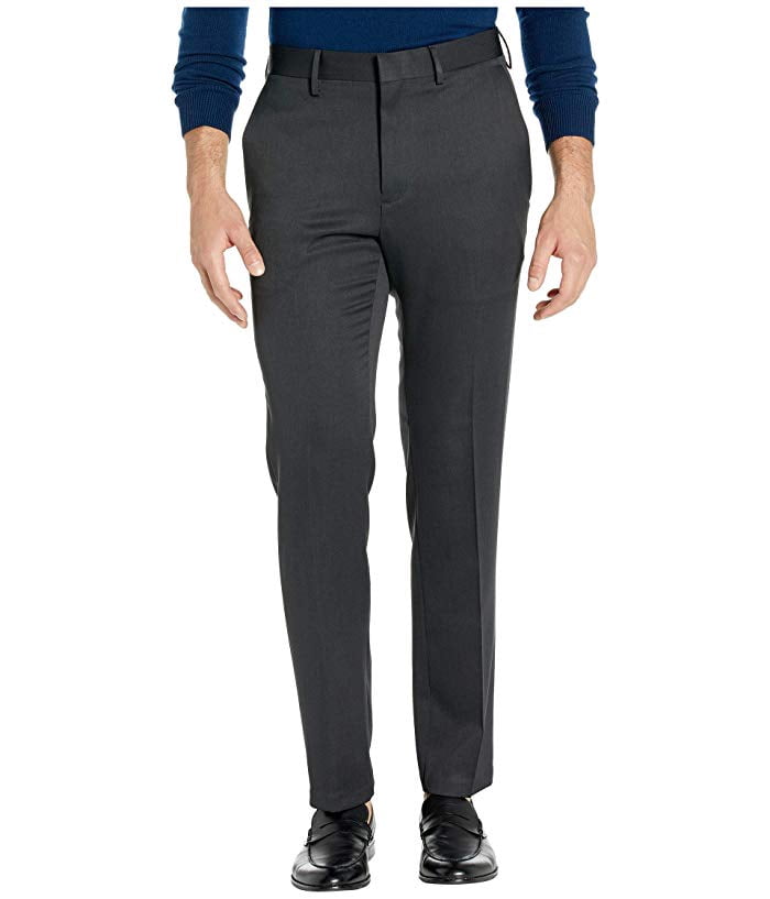 Reaction Kenneth Cole Mens Slim fit Dress Pants 38 / 29 Black Stretch ...