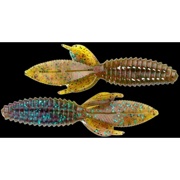 Reaction SMB-015 Smallie Beaver Creature Bait, 3 1/2", Waterbug