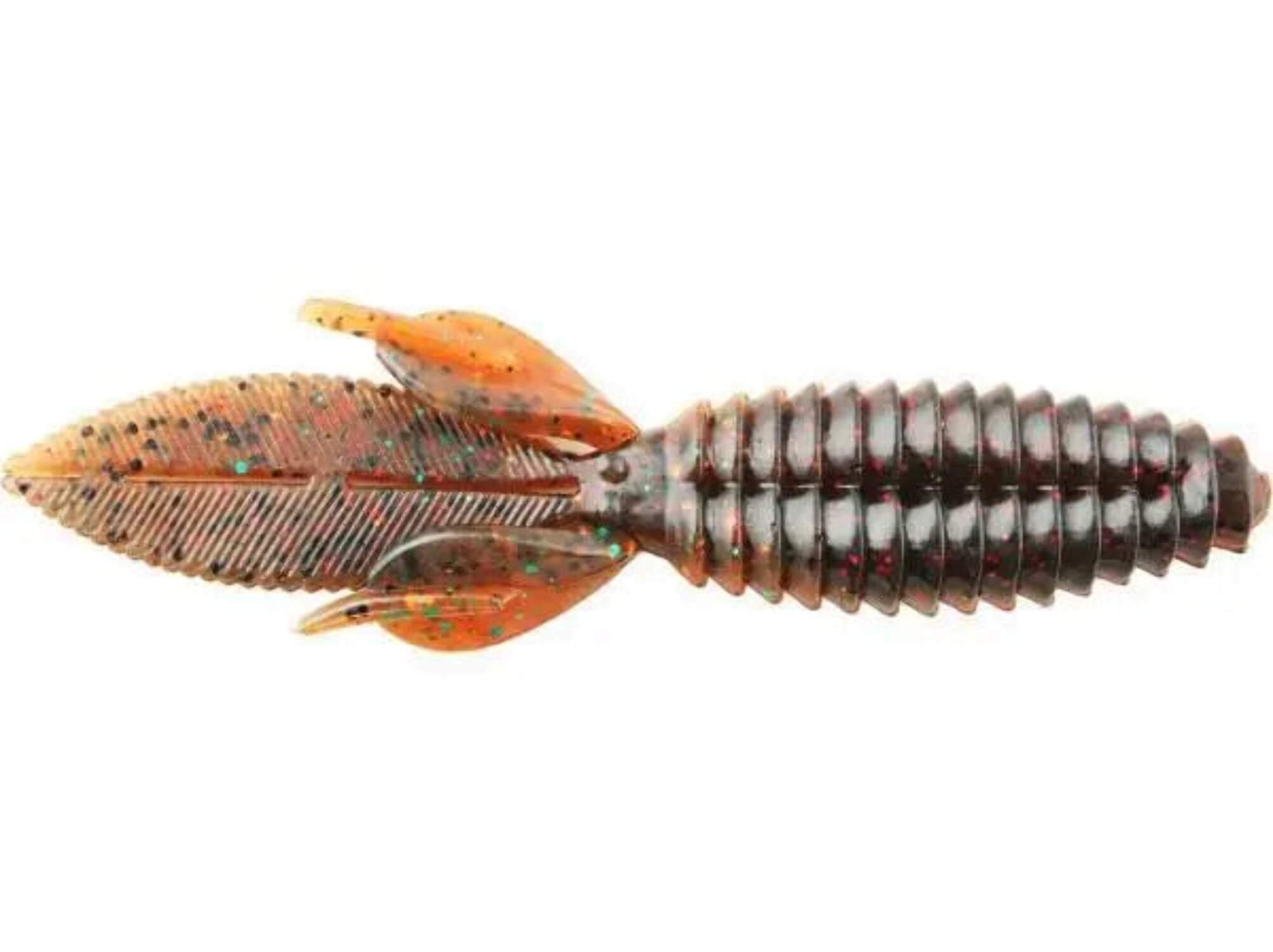 Reaction Tackle SMB-016 Smallie Beaver Soft Plastic Bait - Crawfish Imitation For Flipping & Heavy Cover Fishing