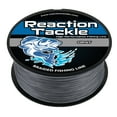 thumbnail image 1 of Reaction Tackle Braided Fishing Line – Pro Grade PE Braid, Super Strong, Abrasion-Resistant, Zero Stretch for Freshwater & Saltwater - Gray - 10LB / 150yd, 1 of 9
